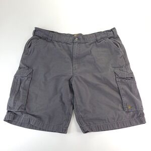 Carhartt Cargo Shorts Mens 42 Meas 40‎ Relaxed Fit Gray Rip Stop Force Extremes